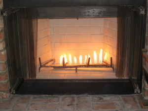 Fireplace Repair - Refractory Panel Replacement