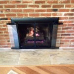 Fireplace Chimney Repair - Fireplace Door and Gas Log Set