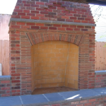 Outdoor Rumford Fireplace - Courtesy of Paul Walker - Custom Masonry and Fireplace Design